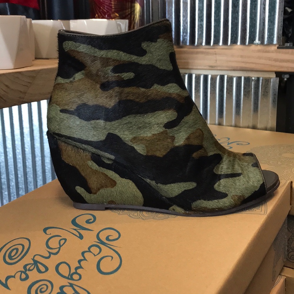 Naughty Monkey Camo Booties